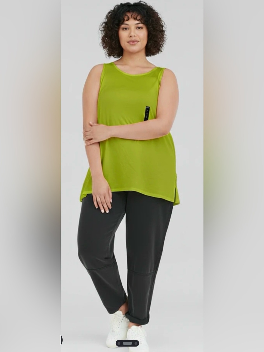 NWT Torrid Green Relaxed Sleeveless Tank Topfriday event sale